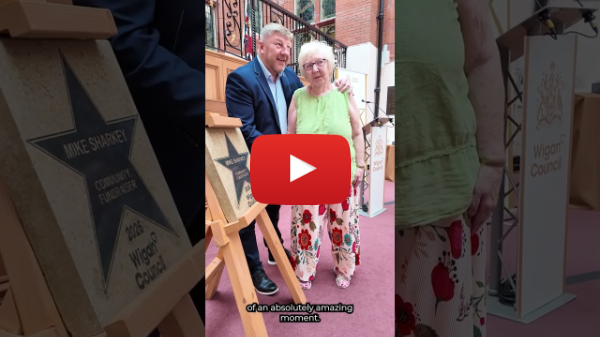 Today we presented a coveted Believe Star to a real community champion Mike Sharkey Today we presented a coveted Believe Star to a real community champion Mike Sharkey